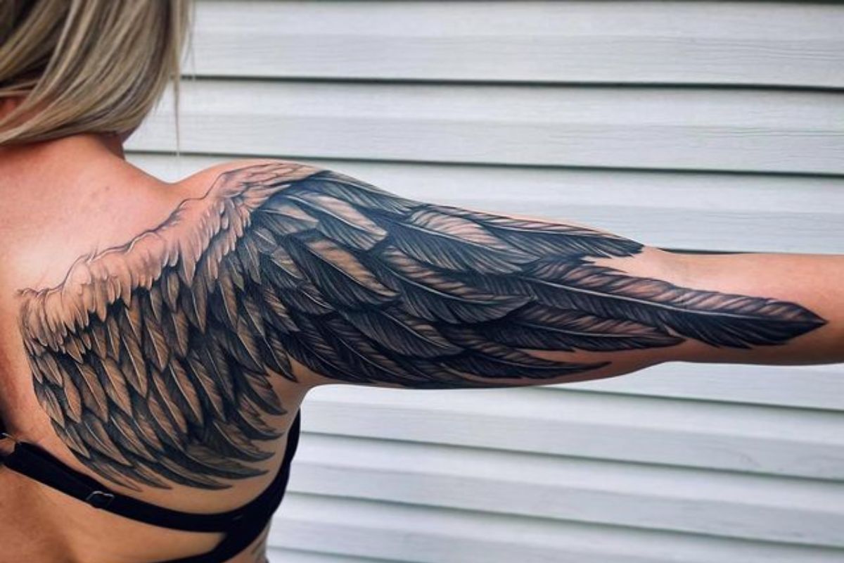 The Origin & History of Angel Wing Tattoos